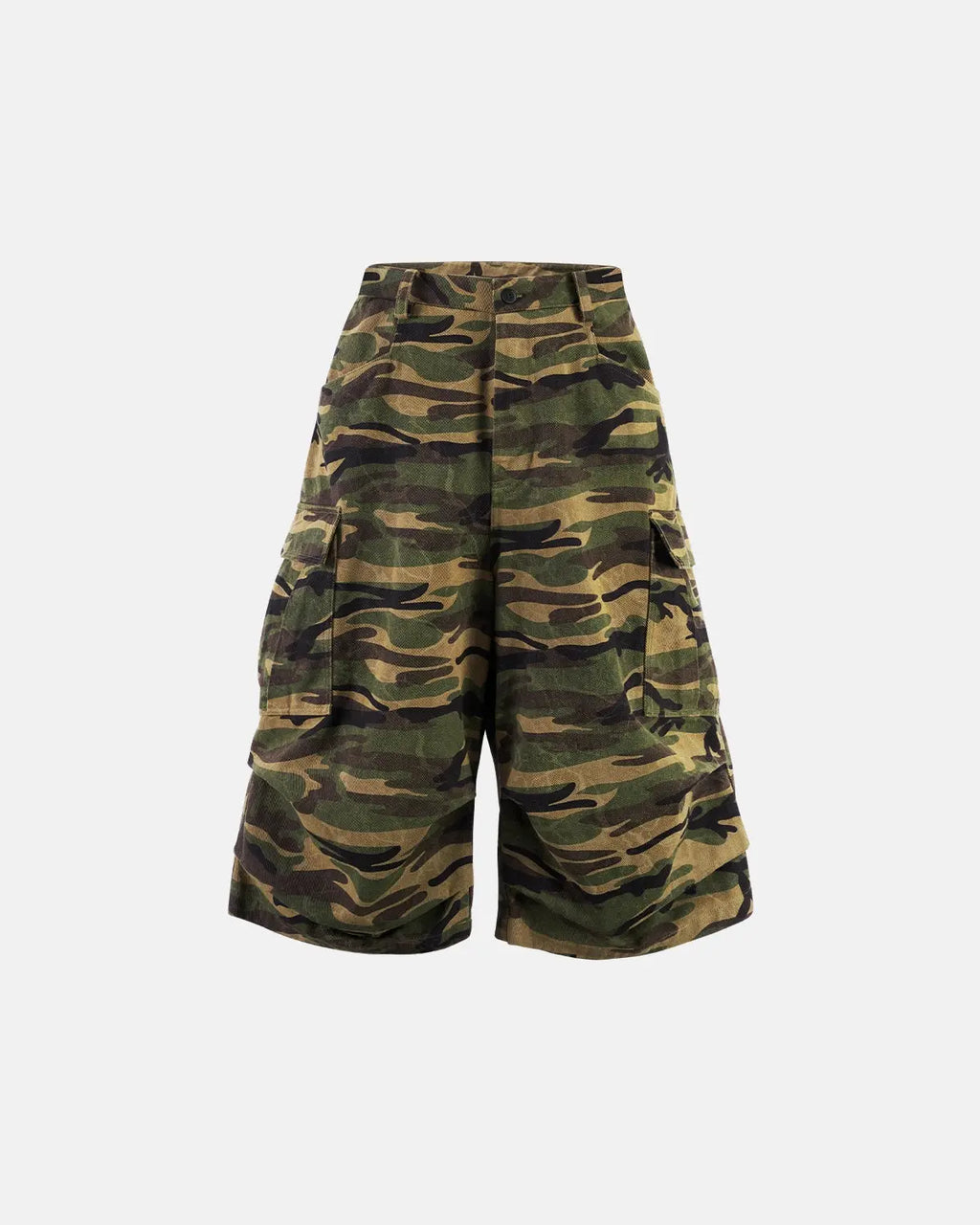 Camo Cargo Baggy Shorts | Inflation Streetwear