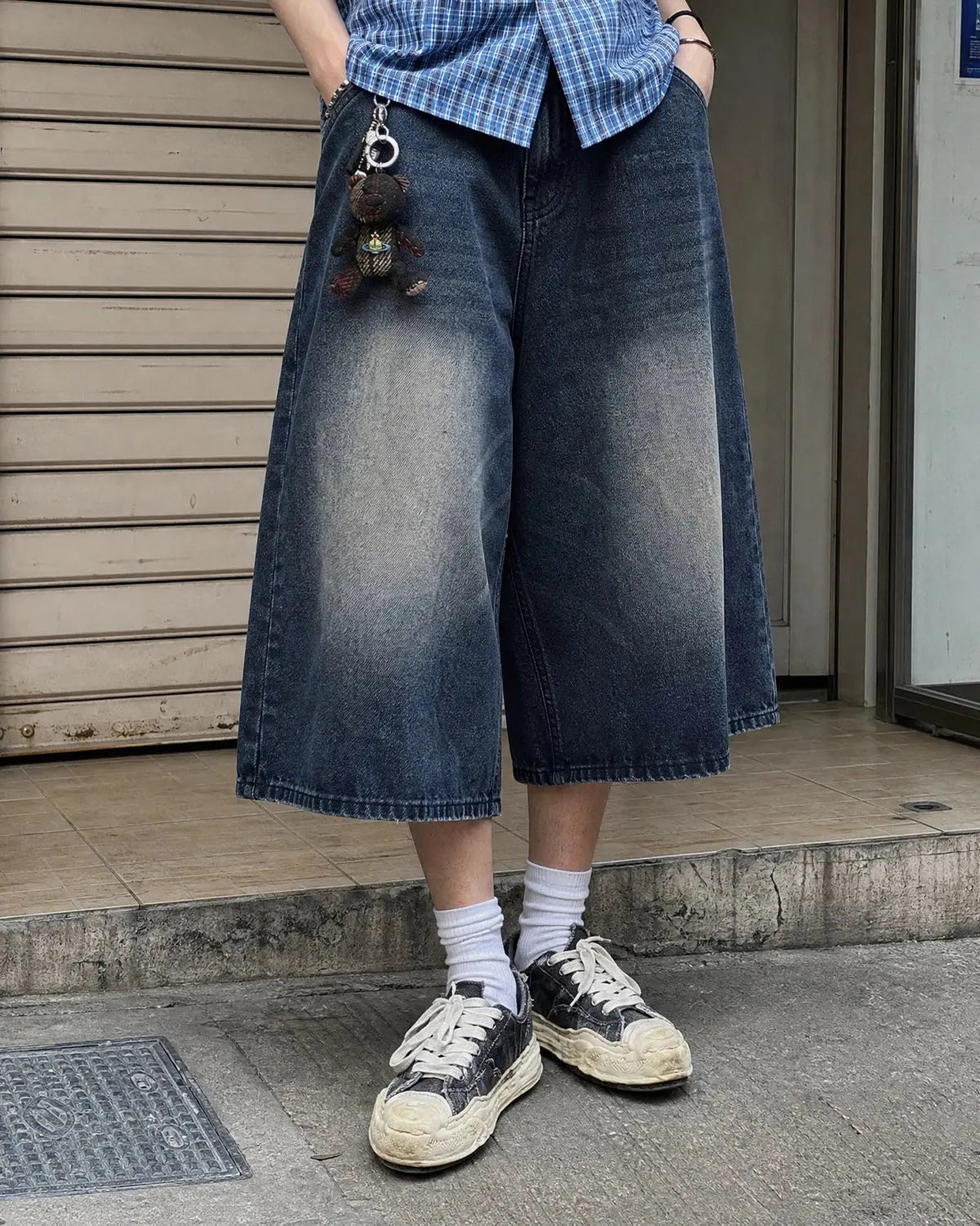 Double Waist Baggy Jorts | Inflation Streetwear