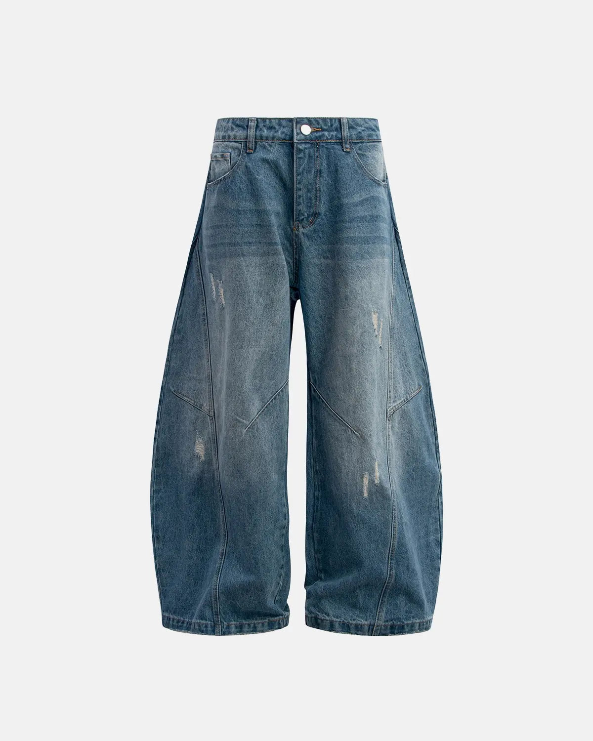 Distressed Ripped Baggy Jeans | Inflation Streetwear