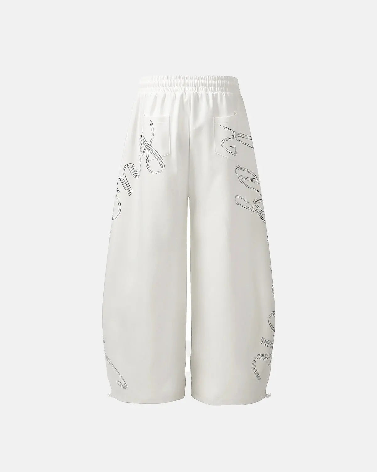 Rhinestone Baggy Joggers | Inflation Streetwear