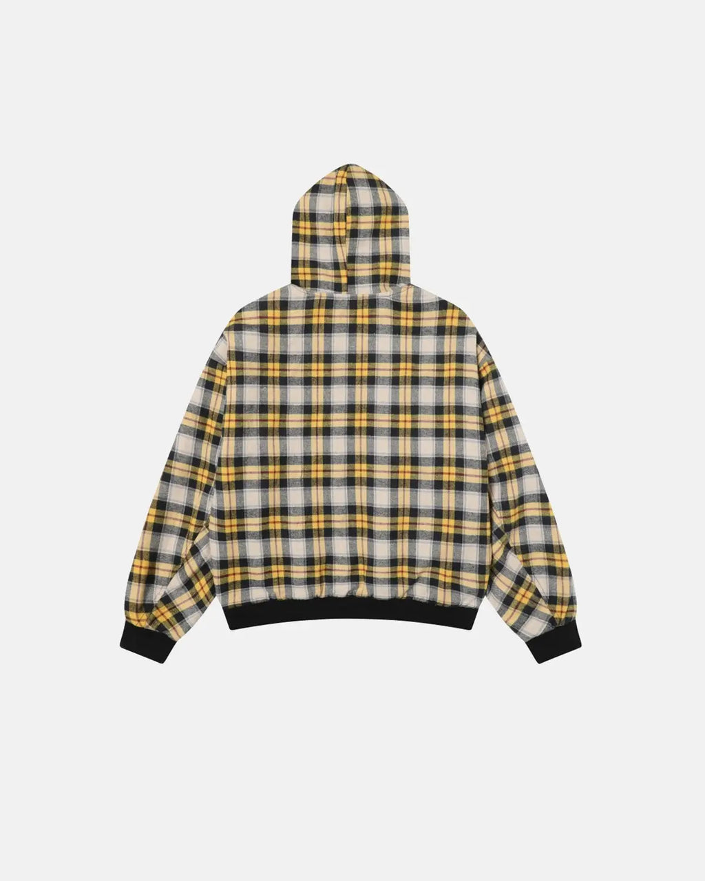 Reversible Plaid Zip Up Hoodies | Inflation Streetwear