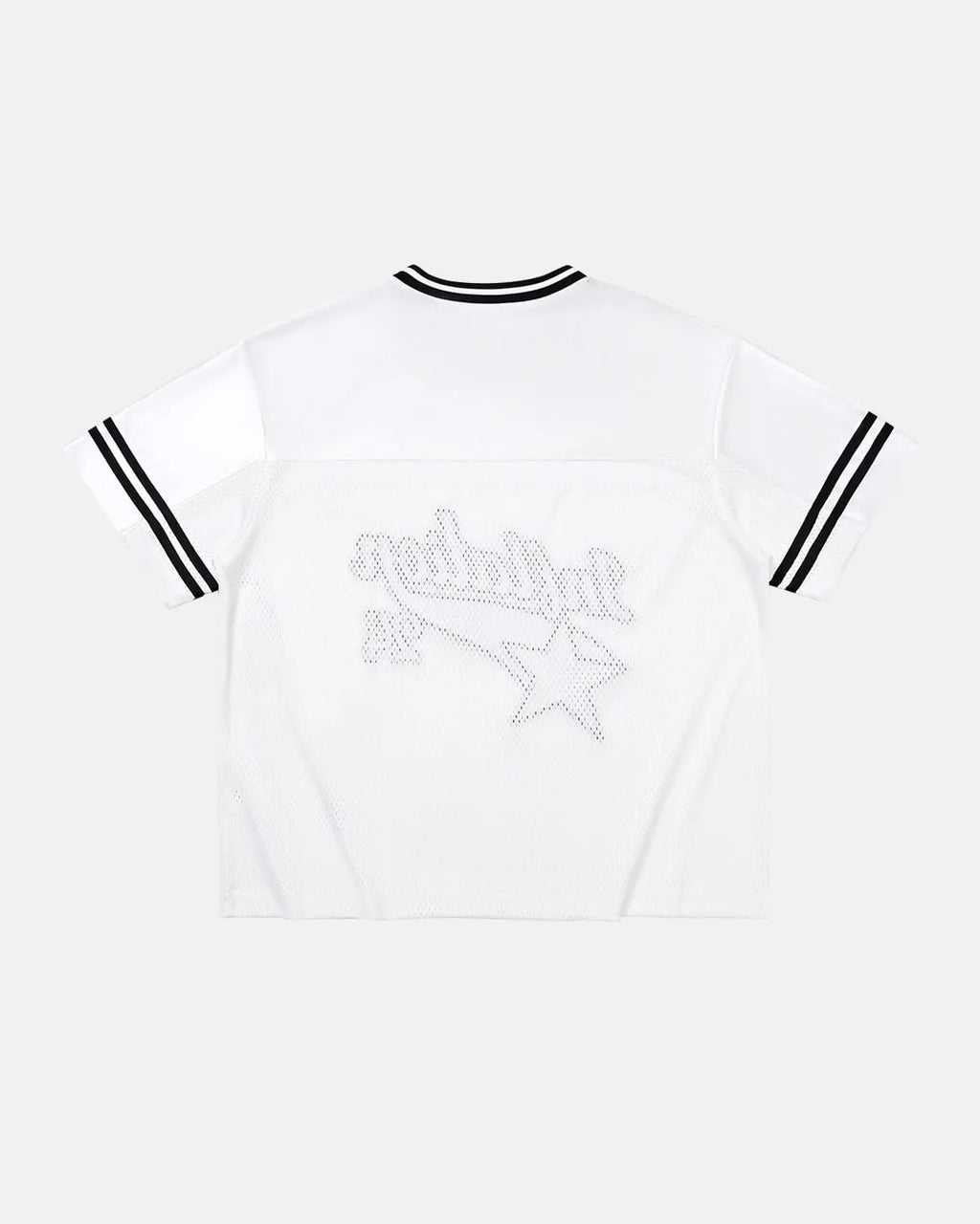 Mesh Patachwork Printing Jersey | Inflation Streetwear