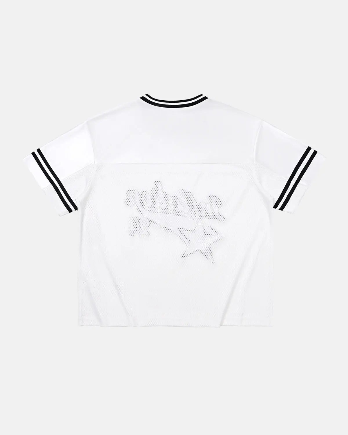 Mesh Patachwork Printing Jersey | Inflation Streetwear