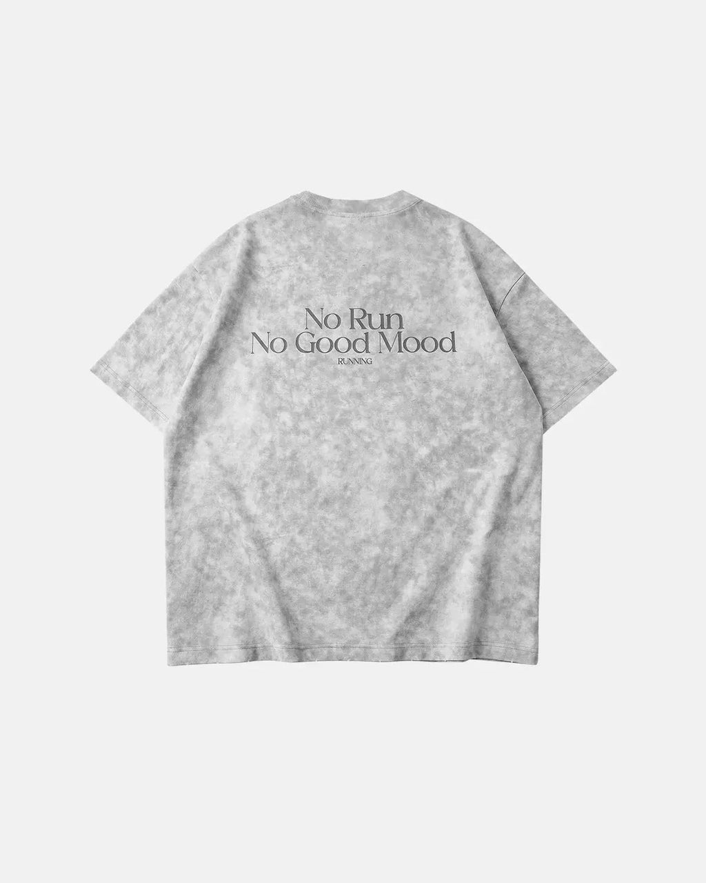 Distressed Tie-Dye Reflective Print T-Shirt | Inflation Streetwear