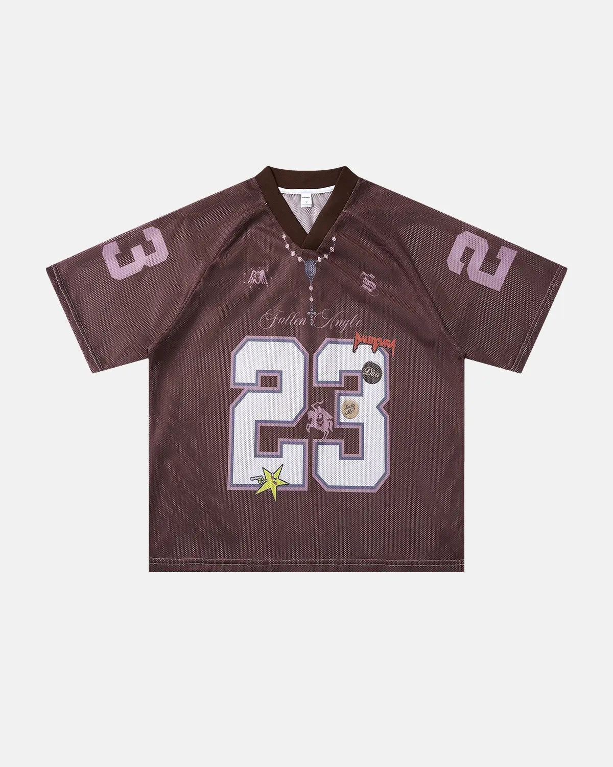 Number 23 Pink Mesh Jersey | Inflation Streetwear
