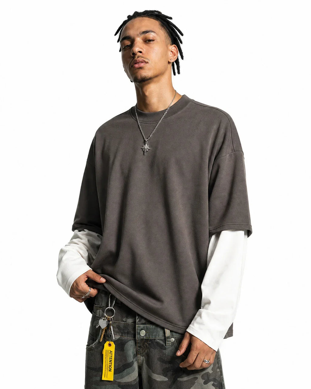 Color Block Long Sleeve Tees | Inflation Streetwear