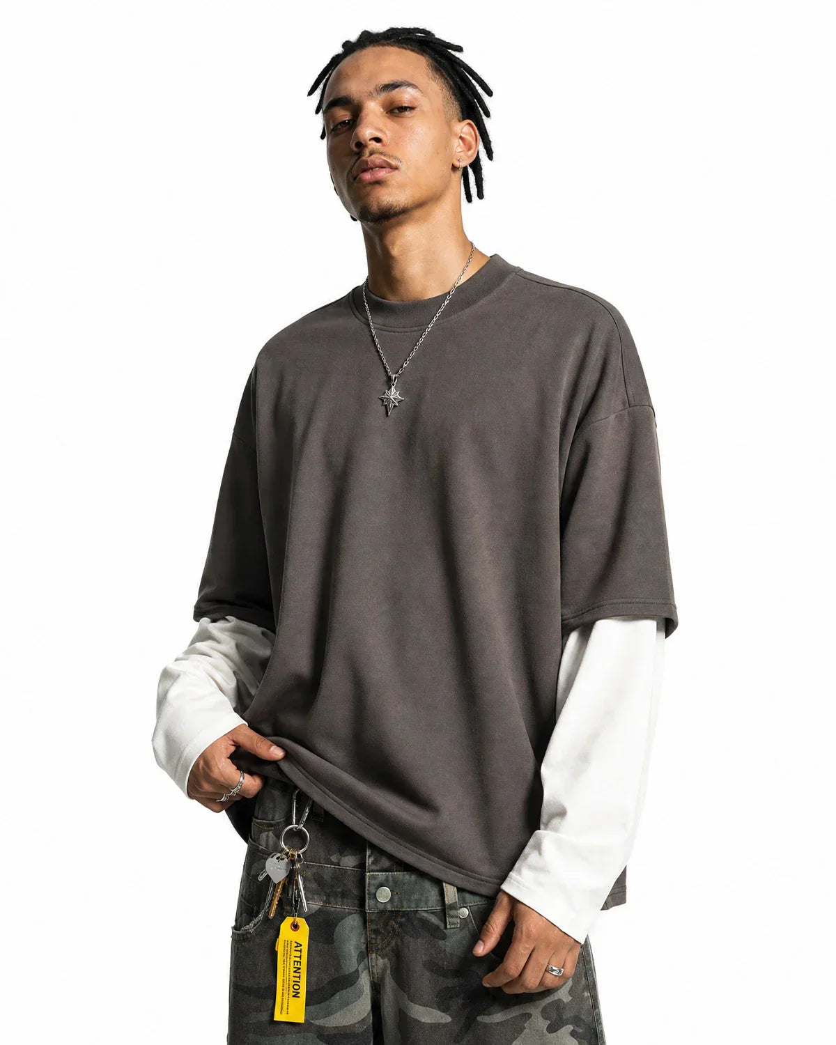 Color Block Long Sleeve Tees | Inflation Streetwear