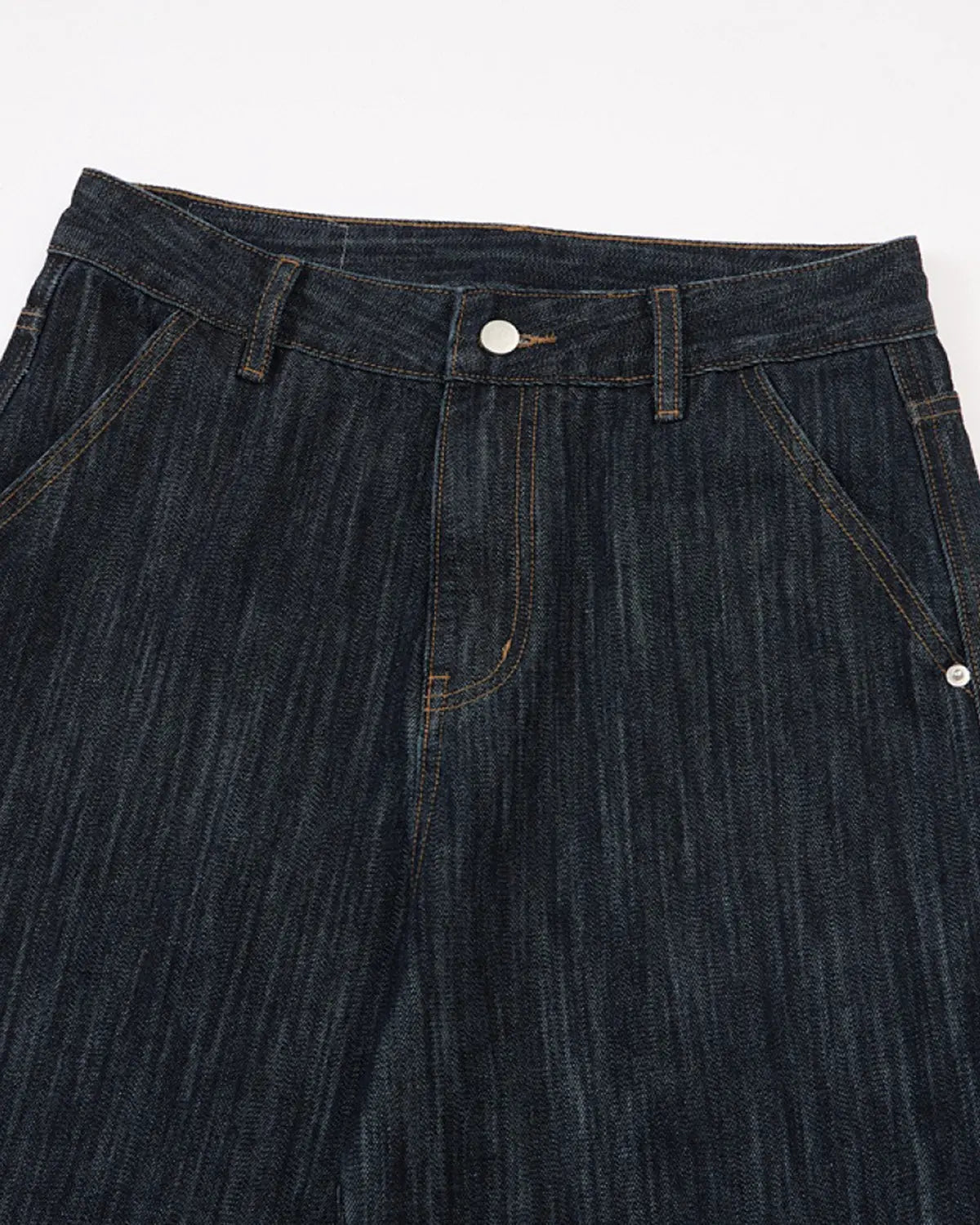 Dark Indigo Wide Bootcut Jeans | Inflation Streetwear