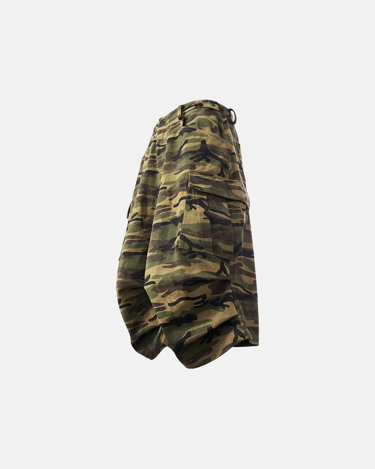 Camo Cargo Baggy Shorts | Inflation Streetwear