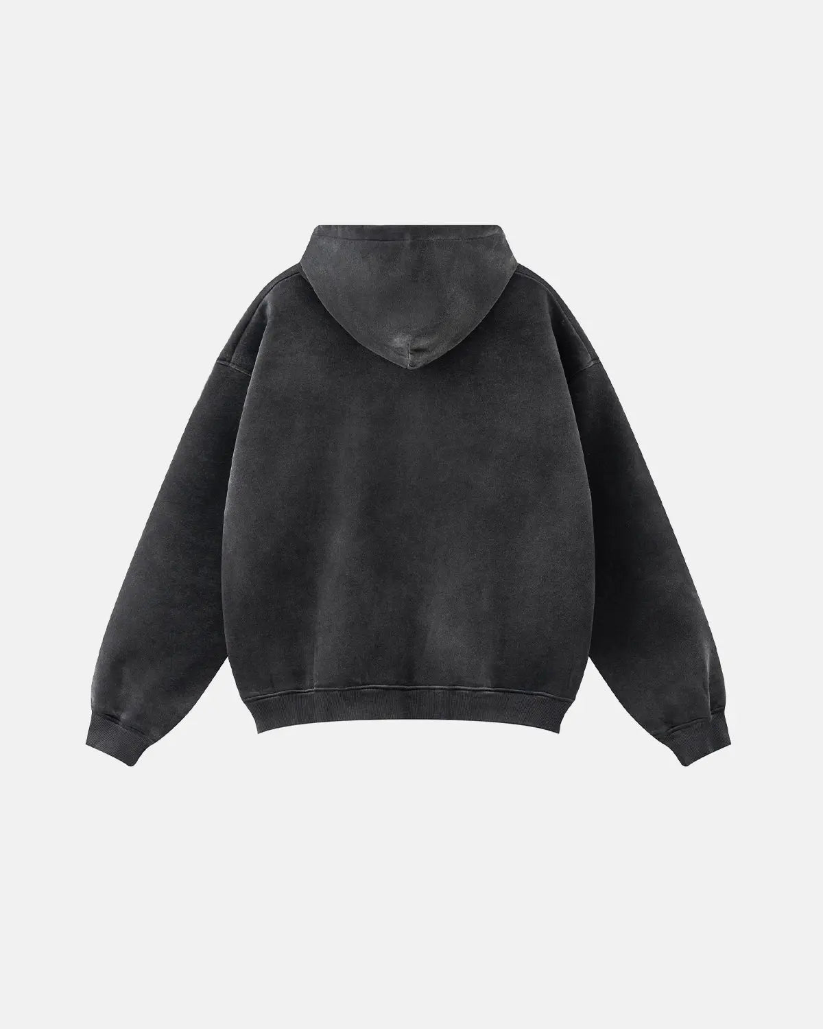Graffiti Print Acid Washed Fleece Hoodies | Inflation Streetwear