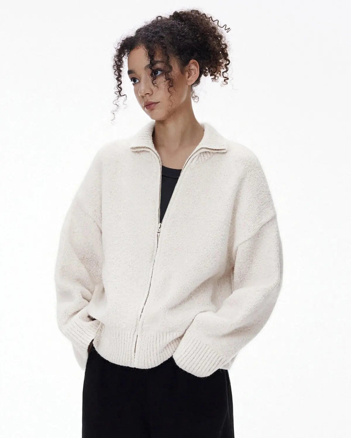 Old Money Style Knitwear Zip Up Sweater | Inflation Streetwear