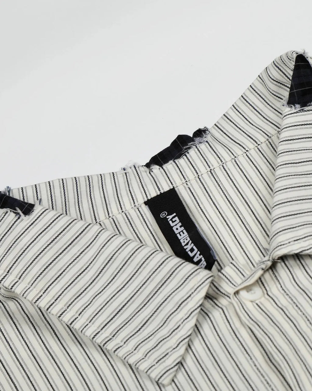 Graffiti Patch Striped Shirts | Inflation Streetwear