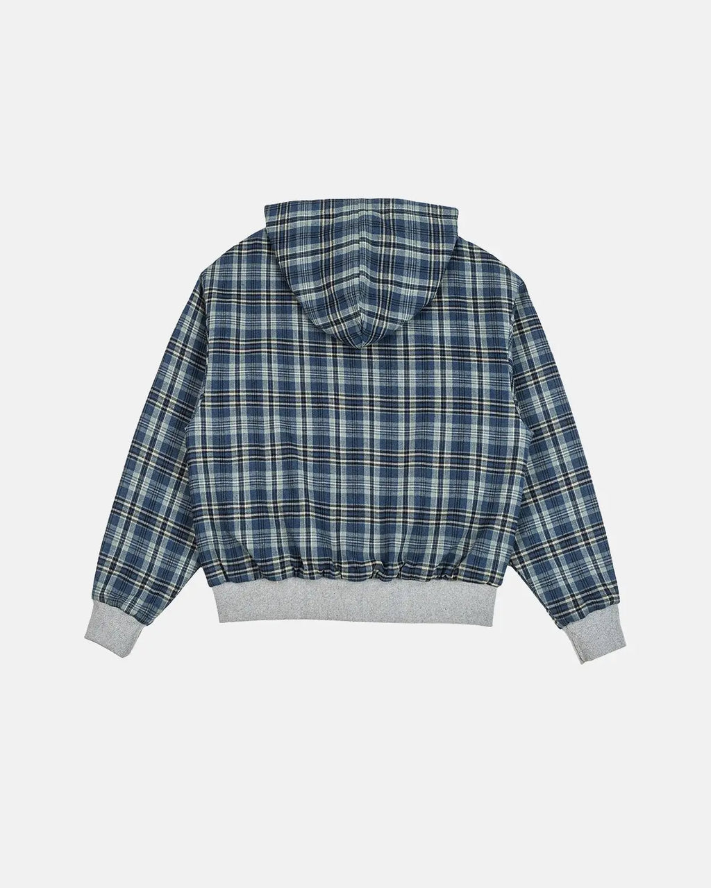 Reversible Plaid Cropped Hoodies | Inflation Streetwear