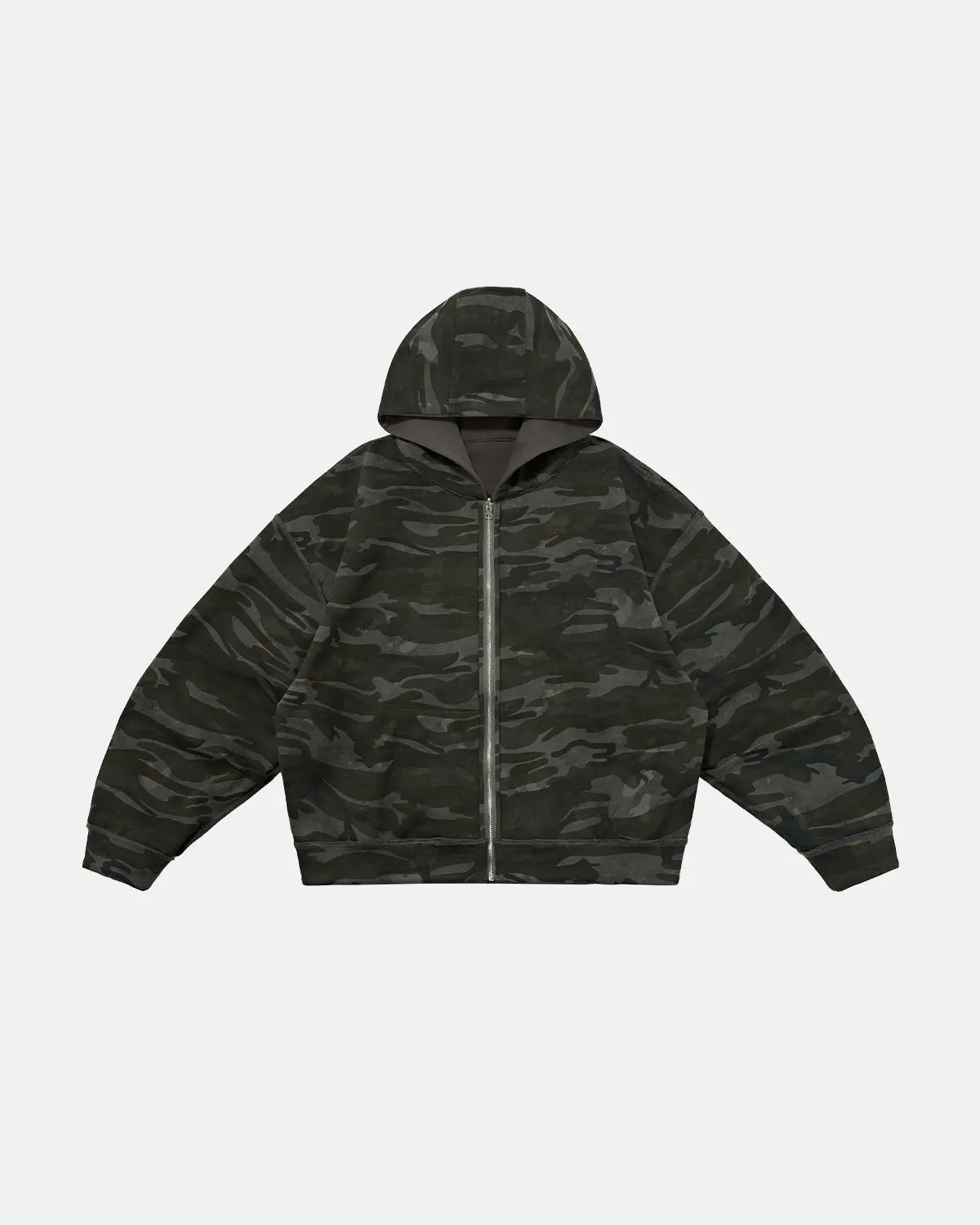 Camo Reversible  Zip Up Jackets | Inflation Streetwear