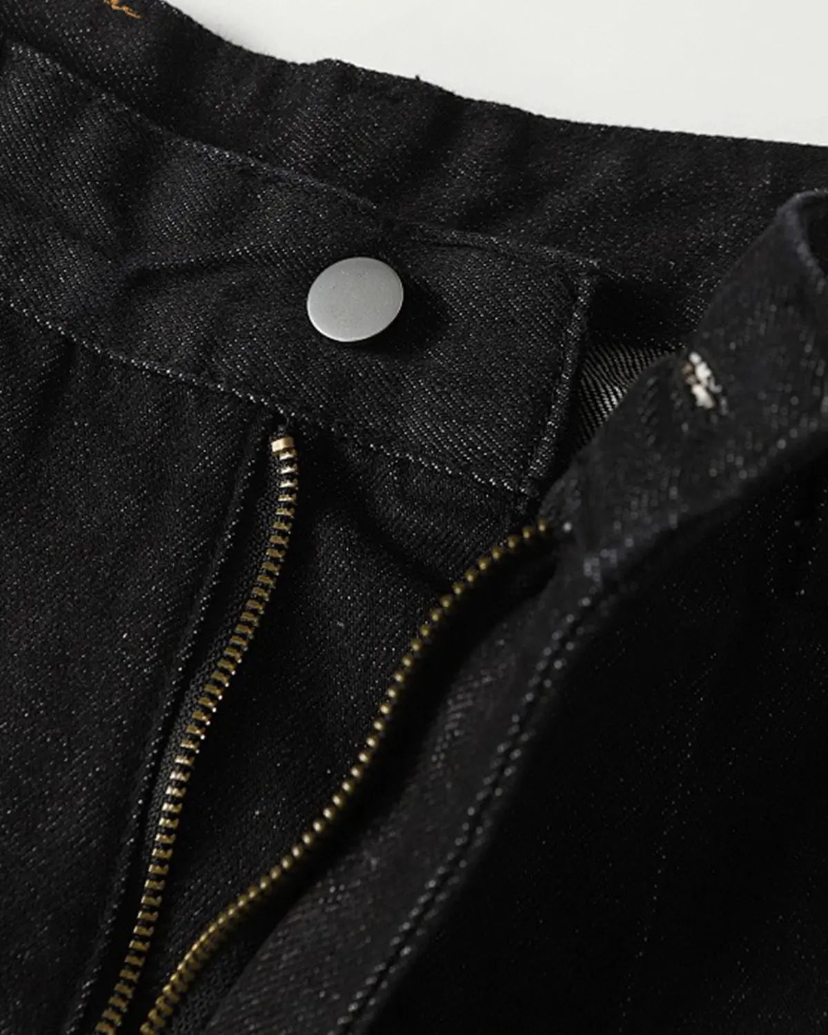 Heavyweight Baggy Raw Wide-Leg Jeans | Inflation Streetwear