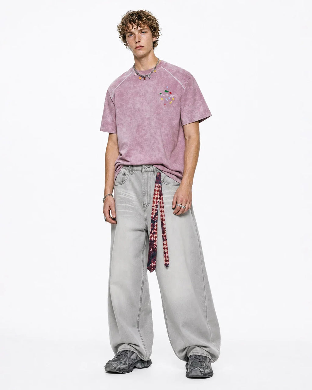 Climbing Graphic Puff Print T-Shirt | Inflation Streetwear