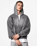 Acid Wash Zip Up Hoodies | Inflation Streetwear