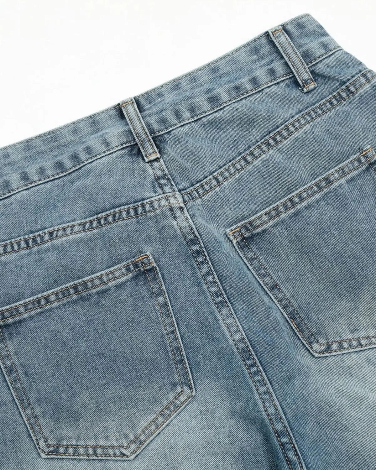 Multi Pockets Baggy Barrel Jeans | Inflation Streetwear