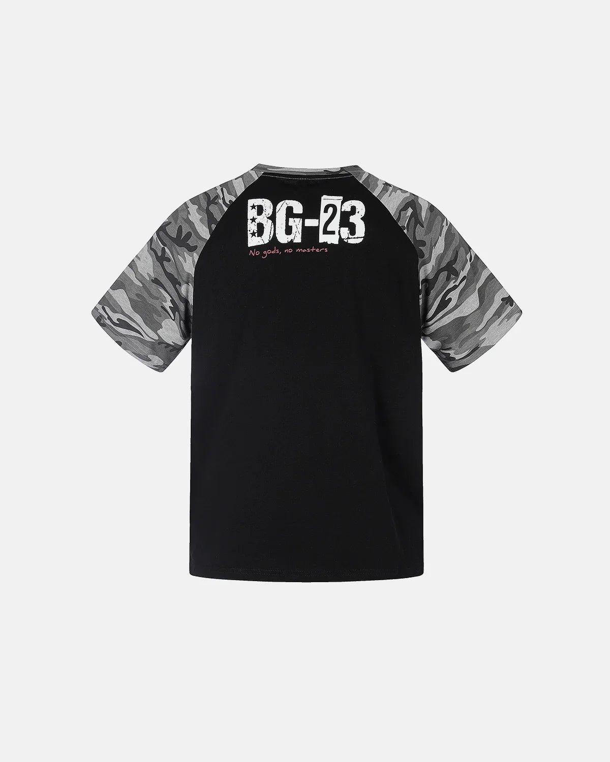 Camo Sleeve Graphic Boxy T-Shirt | Inflation Streetwear