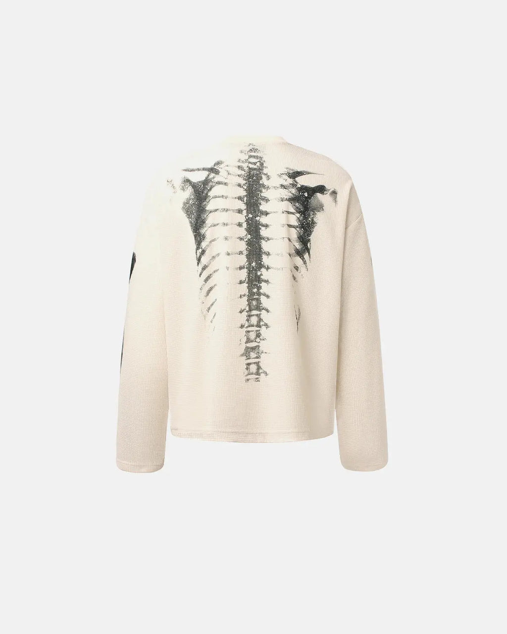 Skeleton Graphic Washed Long Sleeve | Inflation Streetwear