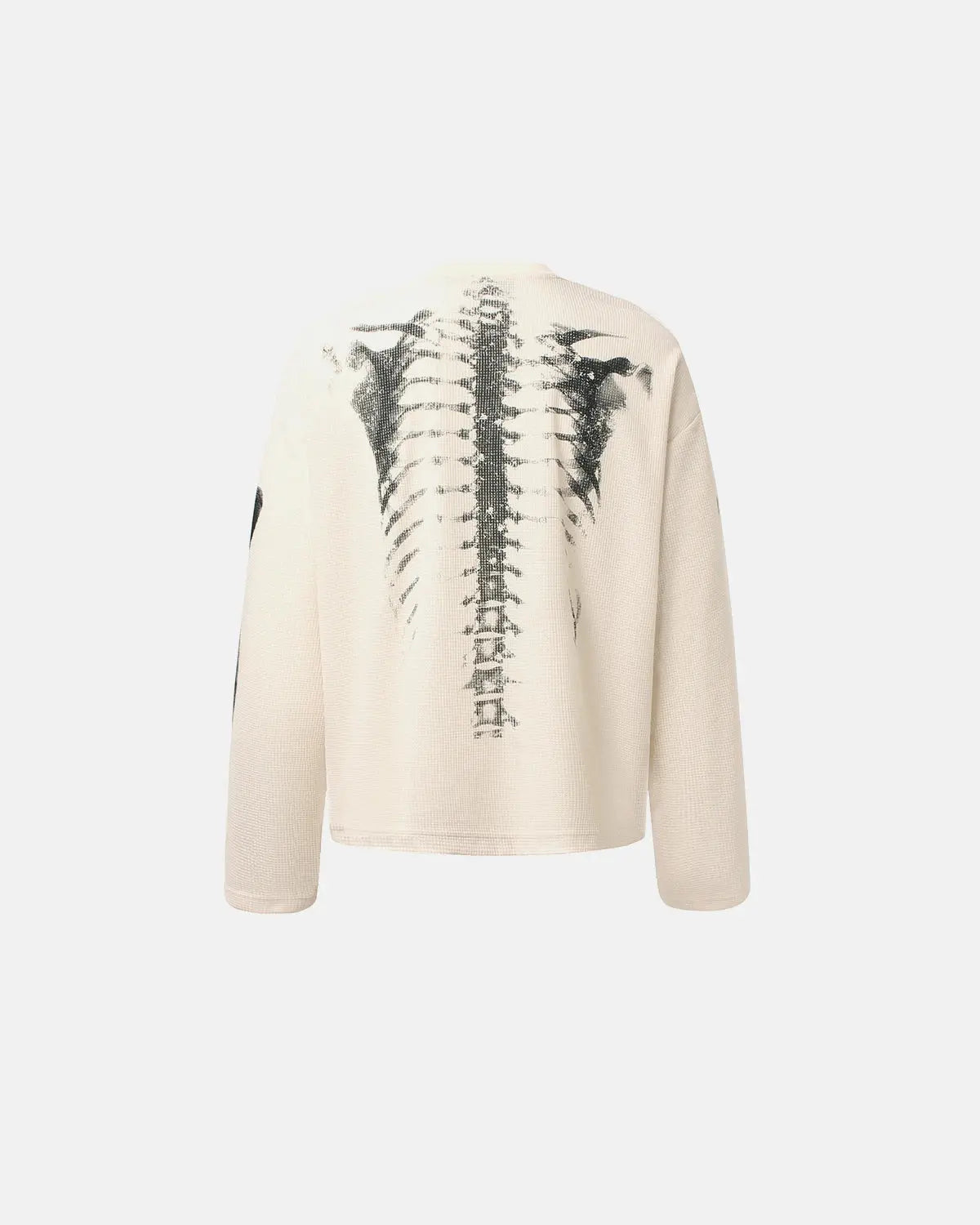 Skeleton Graphic Washed Long Sleeve | Inflation Streetwear