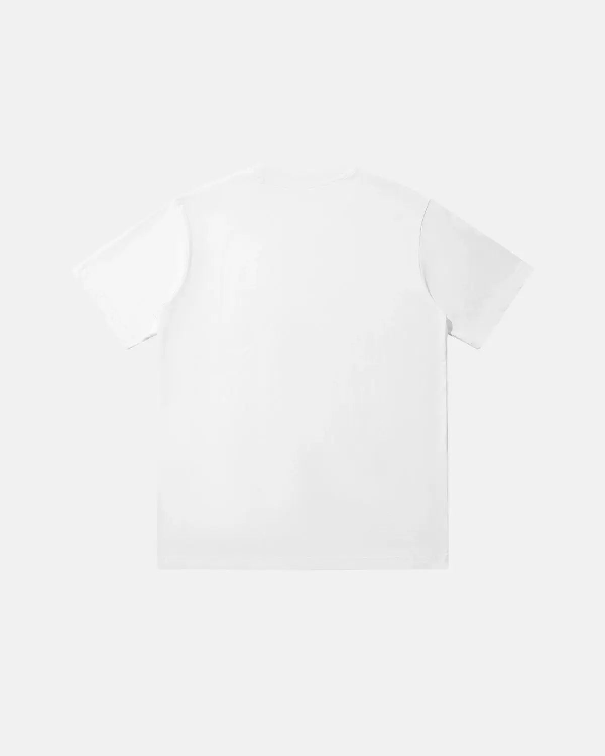 White Logo Cotton Tees | Inflation Streetwear