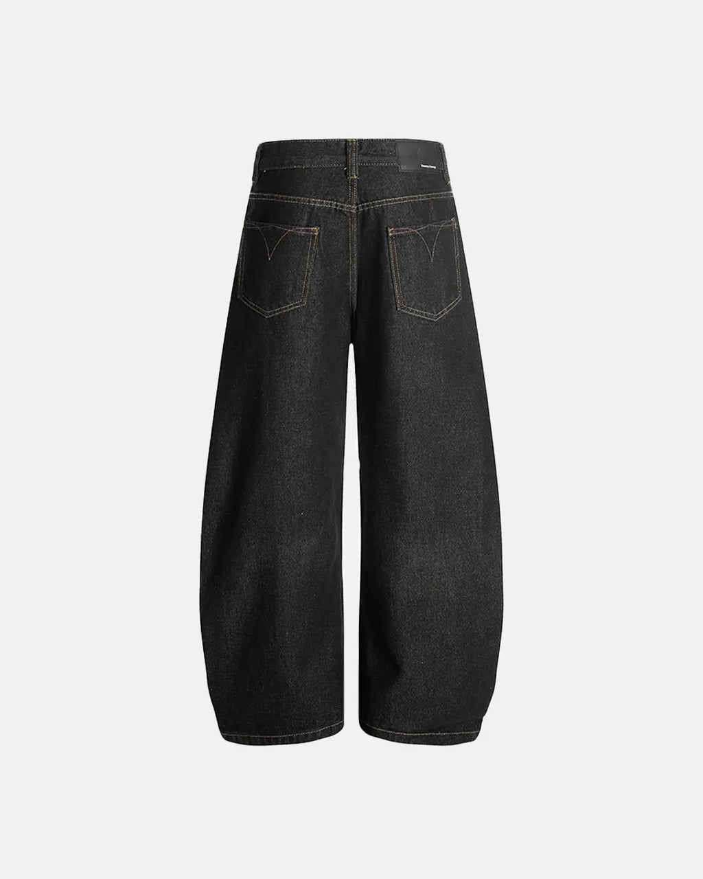 Raw Embroidery Baggy Jeans | Inflation Streetwear