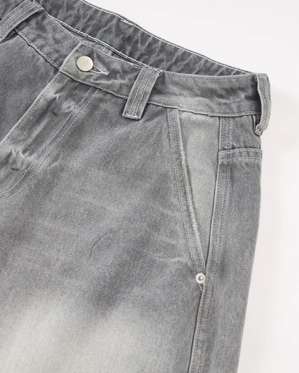 Blue Acid Wash Barrel Jeans | Inflation Streetwear