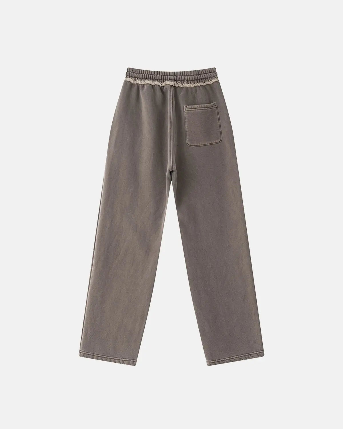 Wash Patchwork Straight Leg Sweatpants | Inflation Streetwear