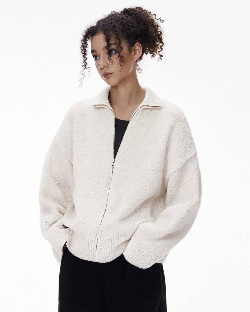 Old Money Style Knitwear Zip Up Sweater | Inflation Streetwear