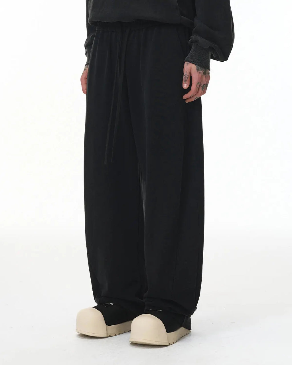 Garment Wash French Terry Straight-leg Sweatpant | Inflation Streetwear