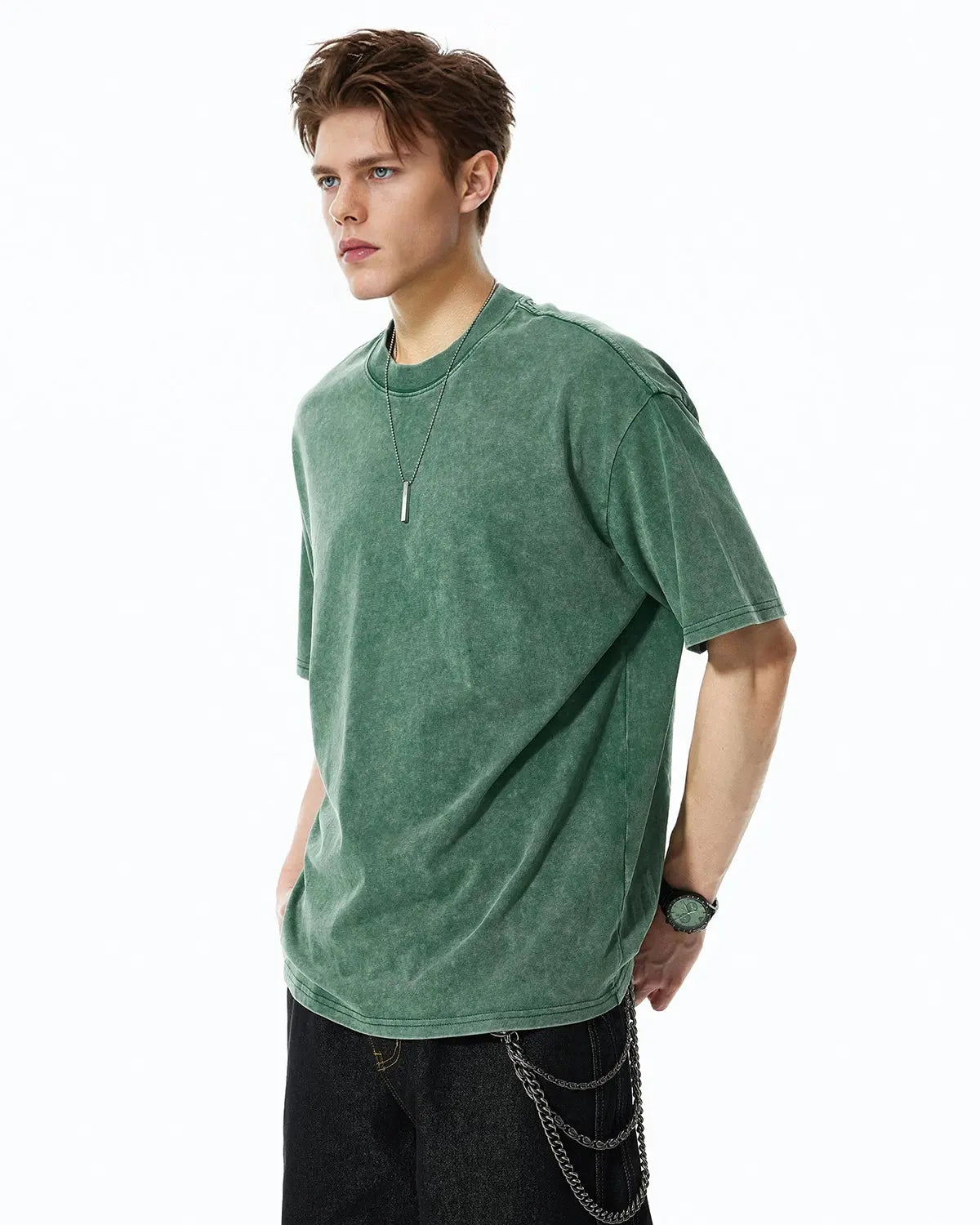 Snow Flakes Wash Tees | Inflation Streetwear