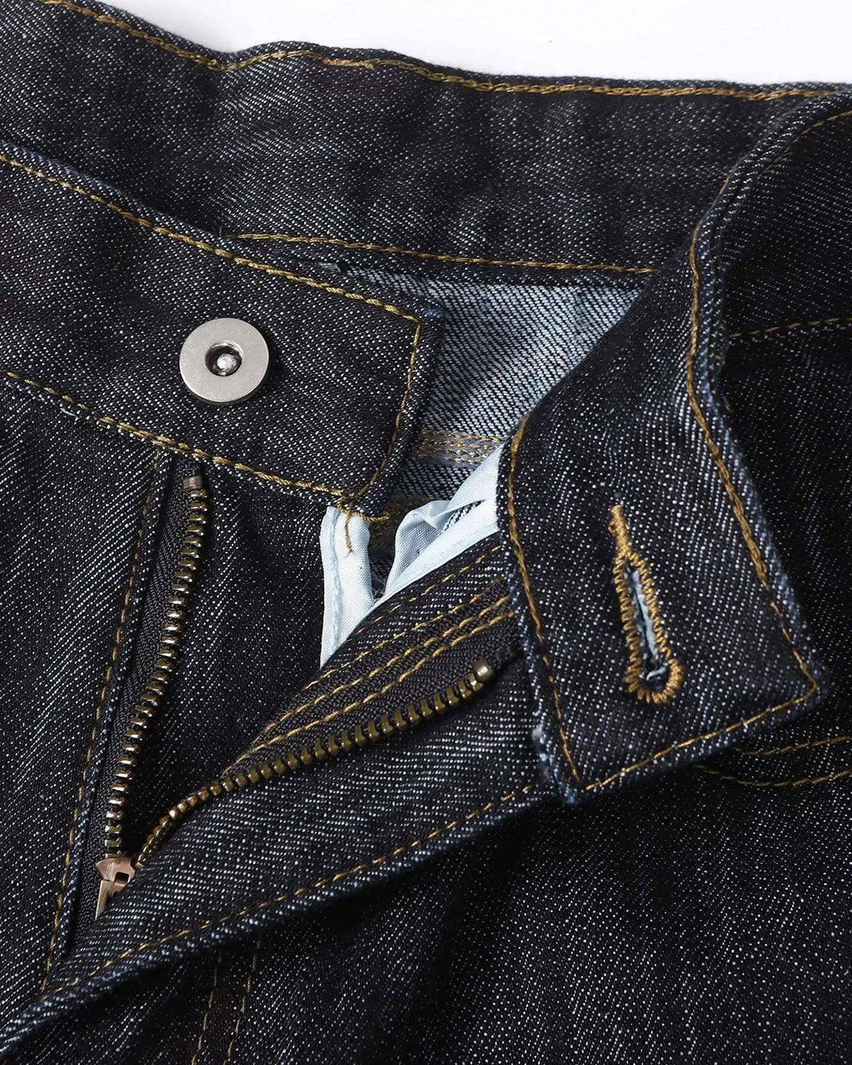 Embroidered Raw Baggy Jeans | Inflation Streetwear