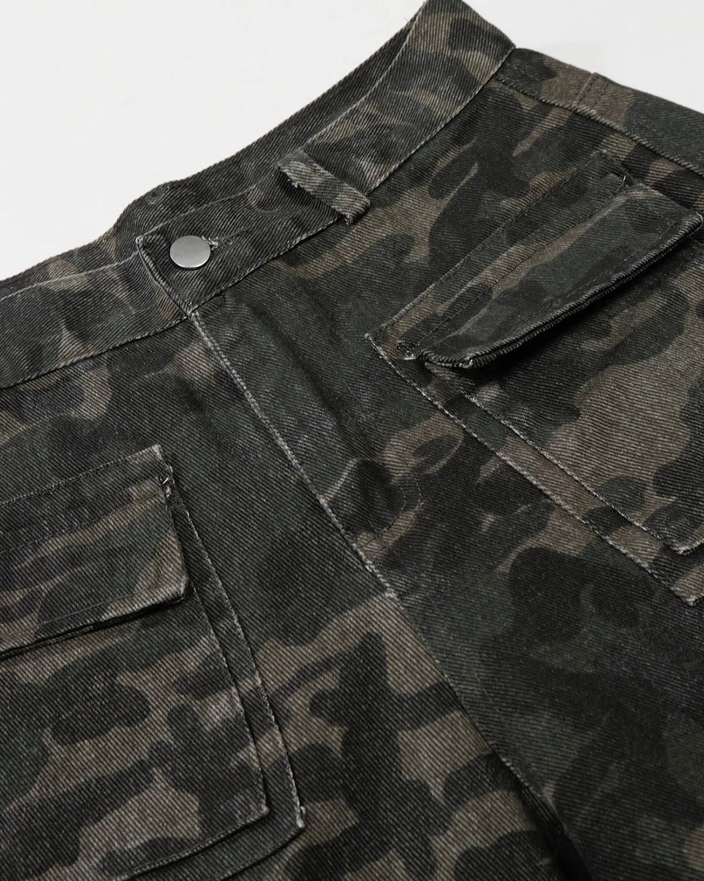 Multi Pockets Camo Cargo Pants | Inflation Streetwear