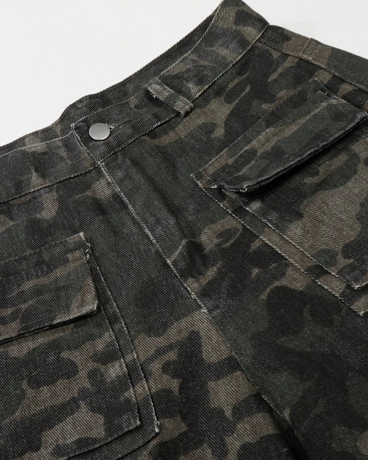 Multi Pockets Camo Cargo Pants | Inflation Streetwear