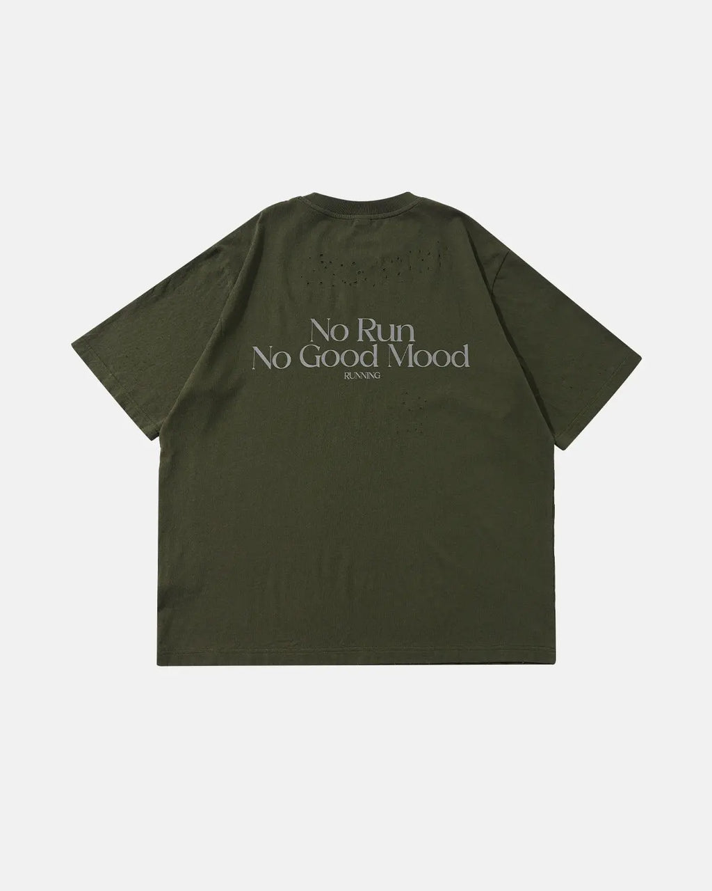 Distressed Reflective Washed T-Shirt | Inflation Streetwear