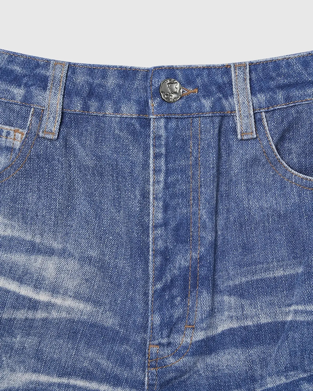 Digital Printing Denim Pants | Inflation Streetwear