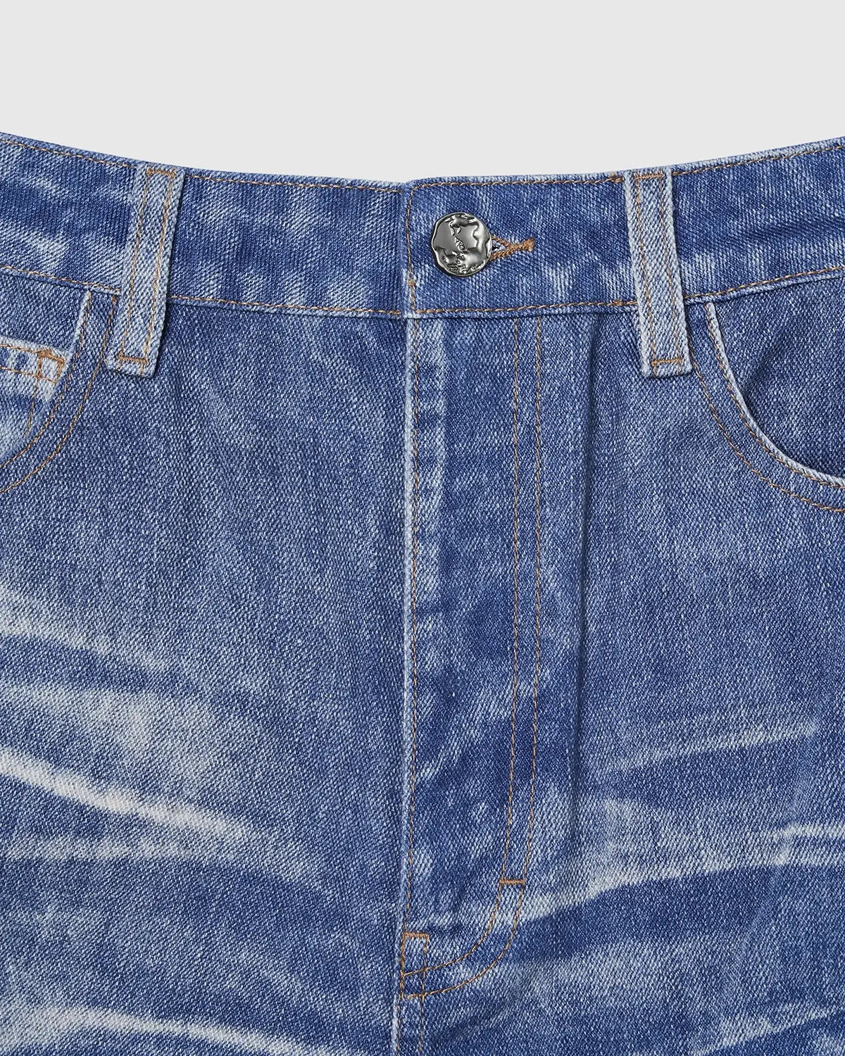 Digital Printing Denim Pants | Inflation Streetwear