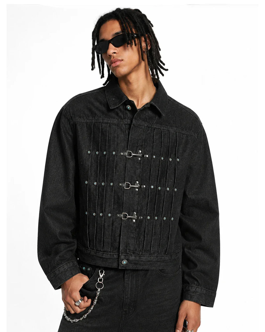 Raw Clasp Denim Jacket | Inflation Streetwear