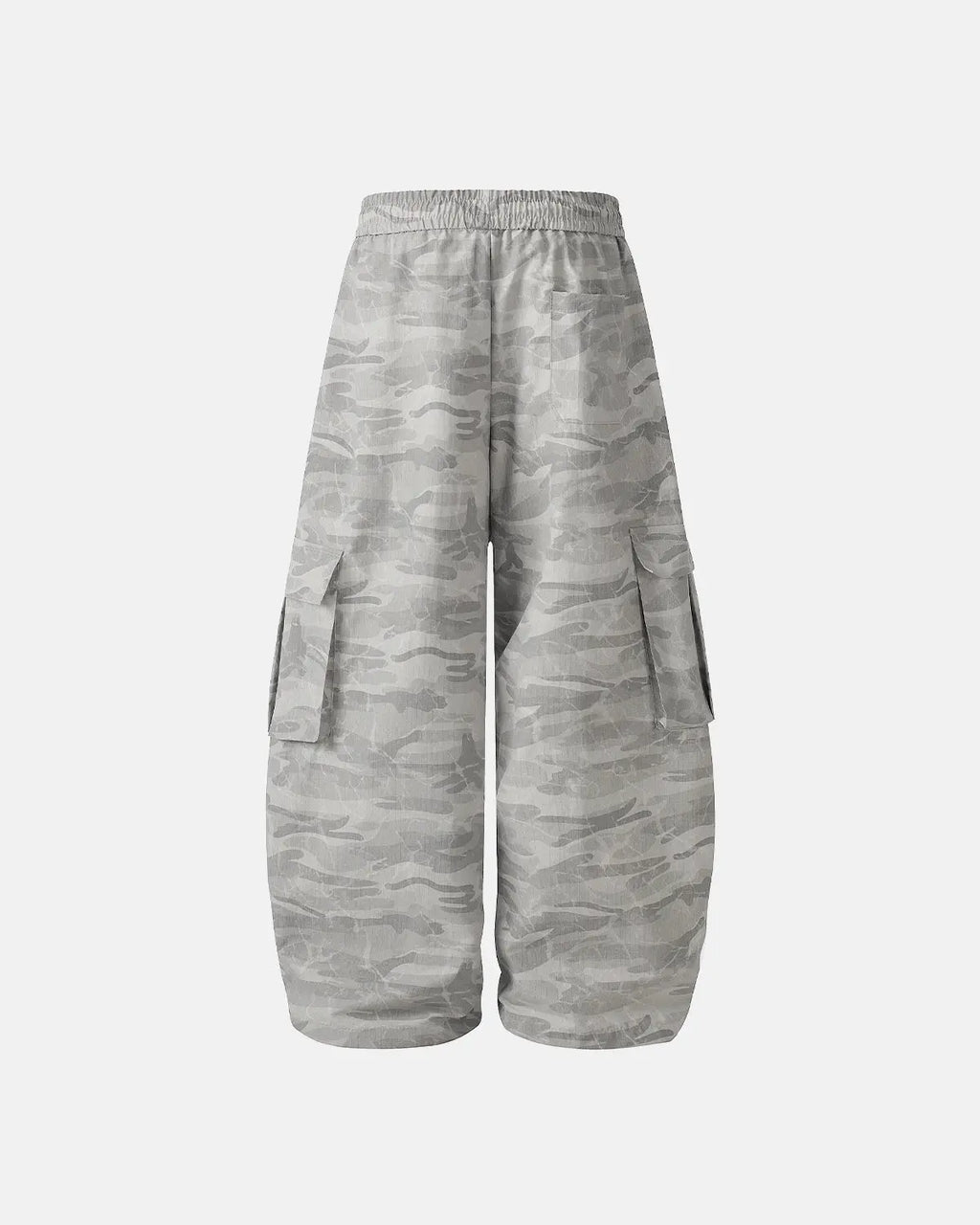 Camouflage Cargo Barrel Pants | Inflation Streetwear