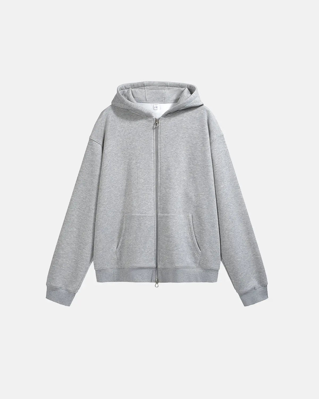 Fleece Zip-Up Oversized Hoodies | Inflation Streetwear