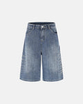 Studded Bamboo Weave Jorts | Inflation Streetwear
