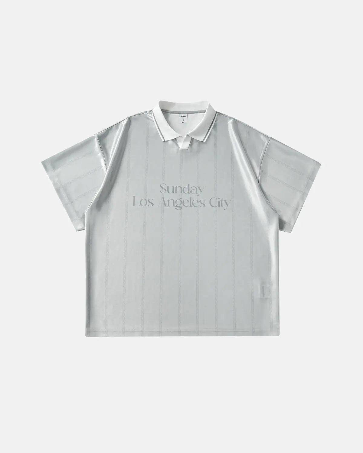 Vintage Striped Polo Jersey | Inflation Streetwear
