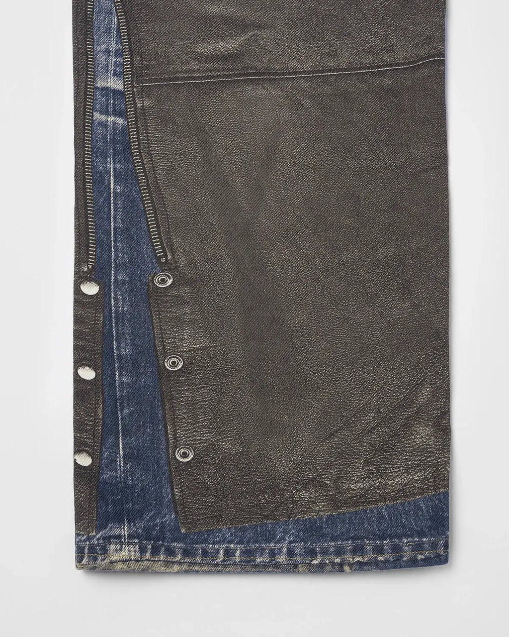Colorblock Digital Printing Cotton Jeans | Inflation Streetwear