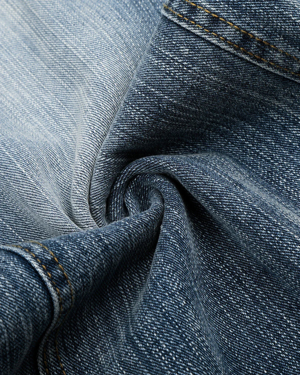 Belted Bamboo Weave Barrel Jeans | Inflation Streetwear