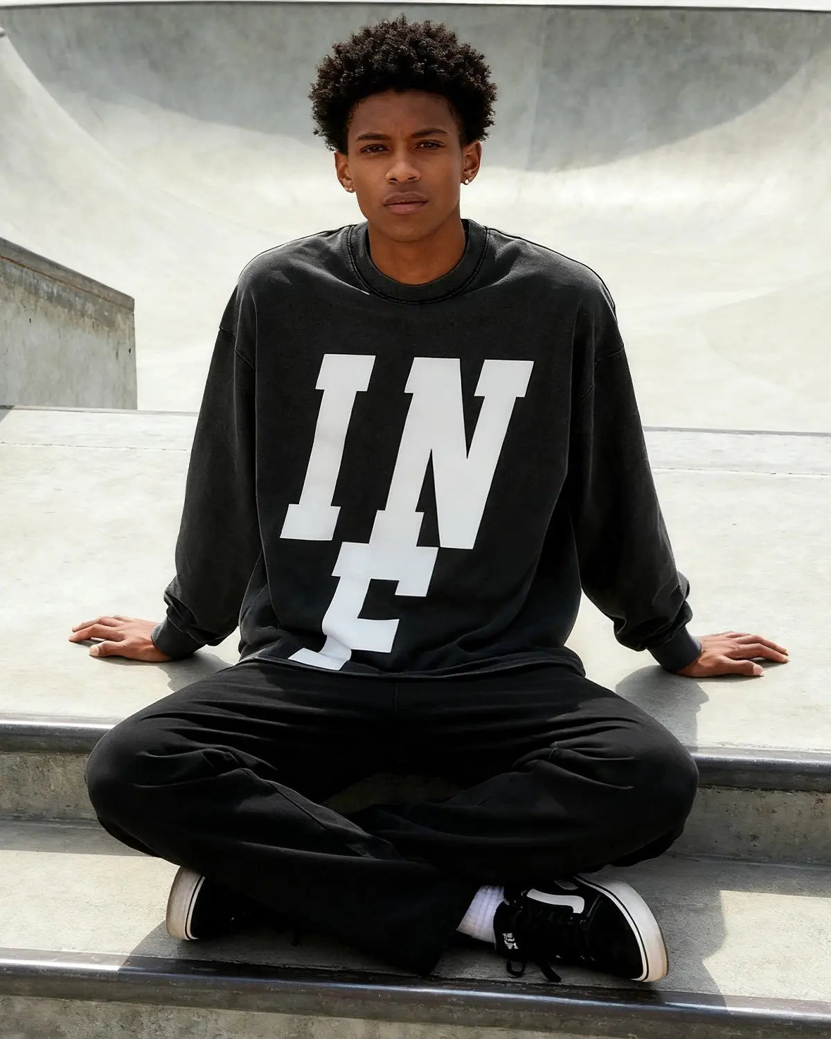 Reflective Logo Acid Wash Tees | Inflation Streetewear