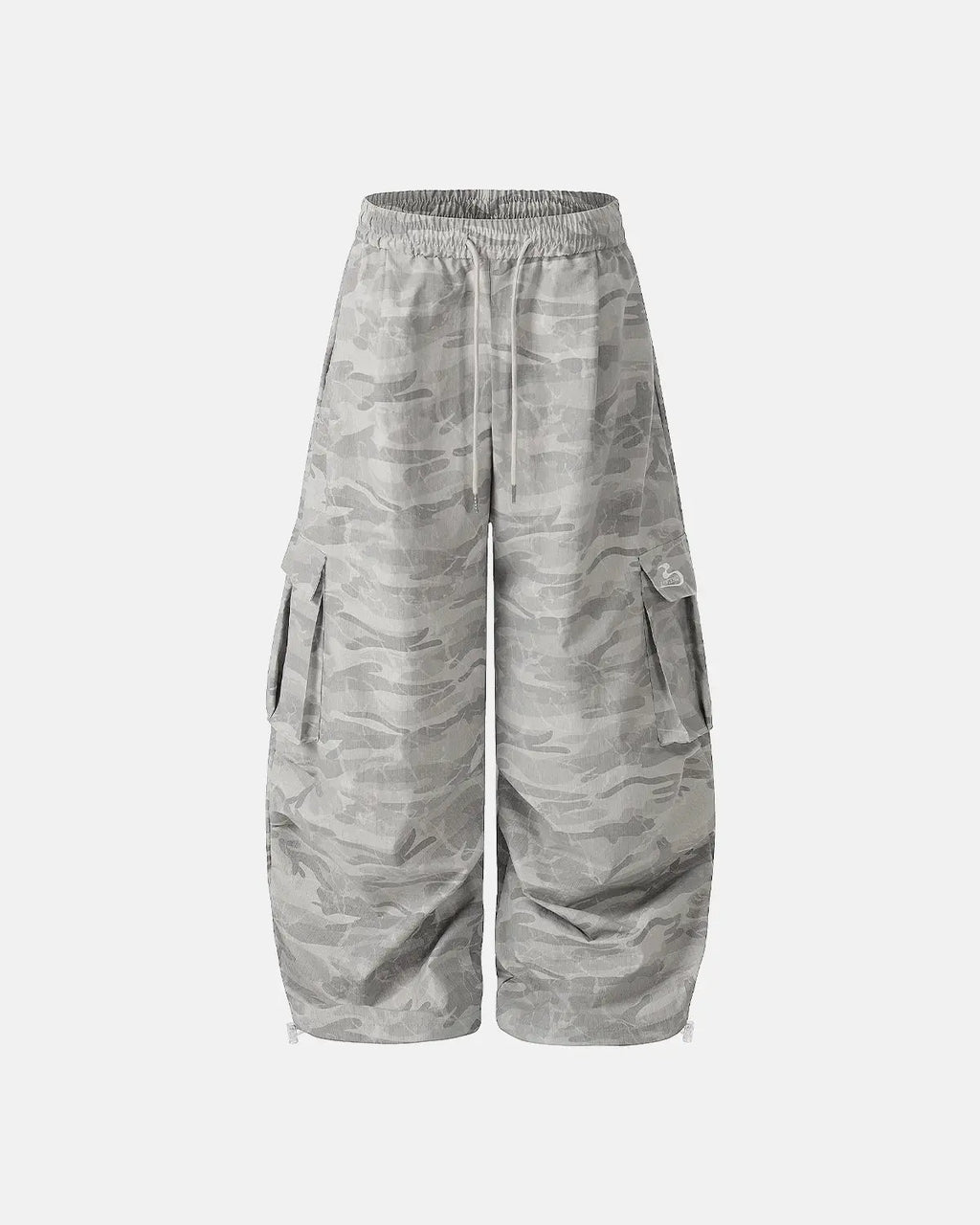 Camouflage Cargo Barrel Pants | Inflation Streetwear