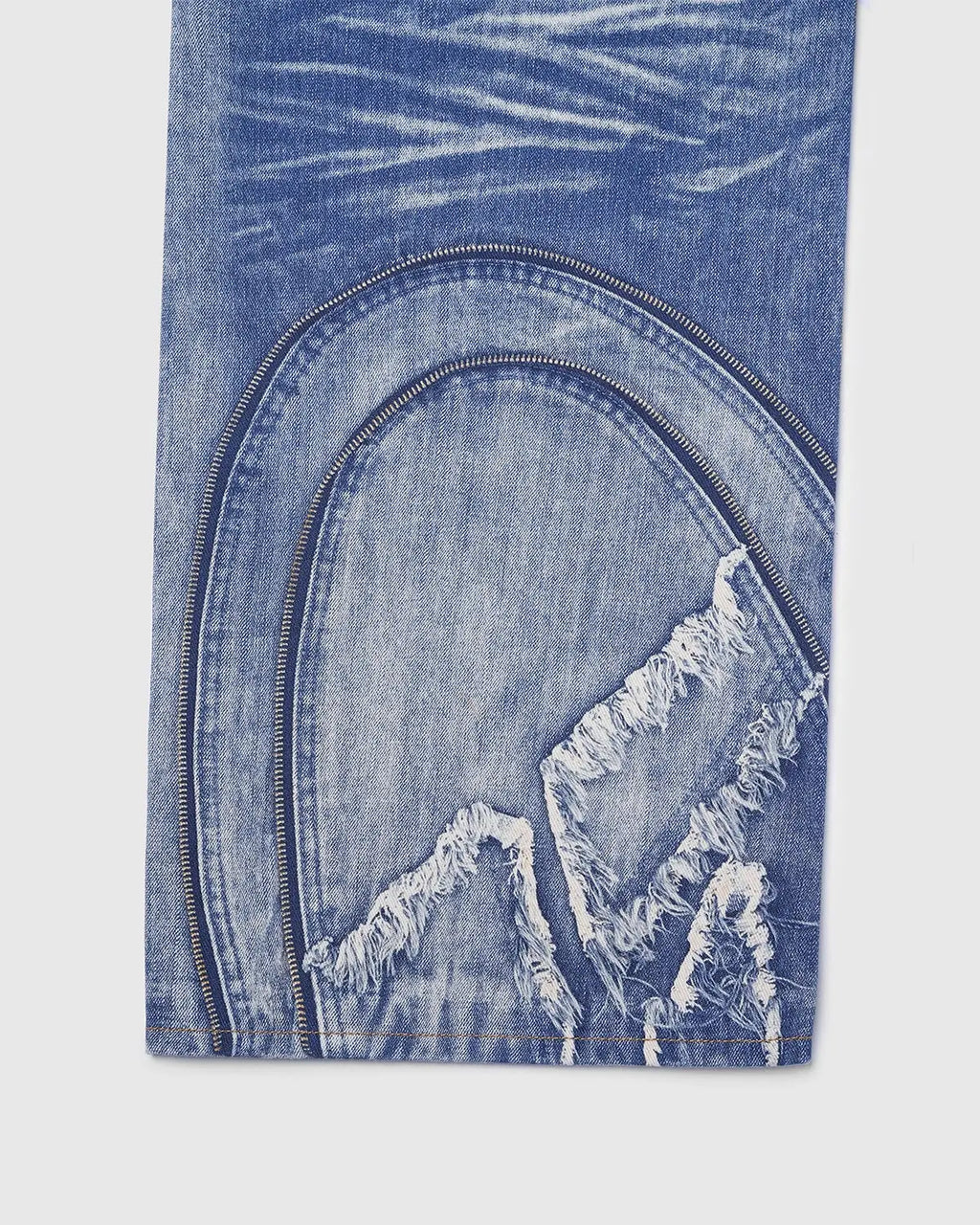 Digital Printing Denim Pants | Inflation Streetwear