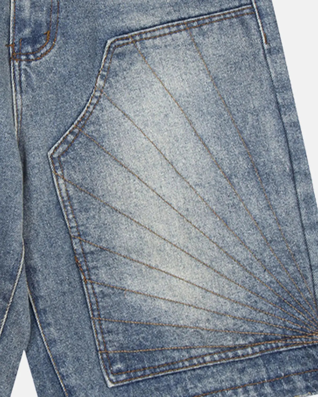 Vintage Embroidered Washed Jorts | Inflation Streetwear
