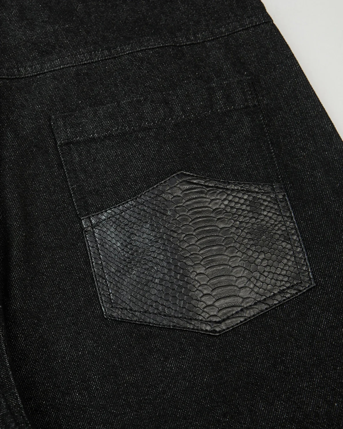 Black Baggy Long Jorts | Inflation Streetwear